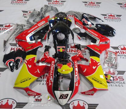 Honda CBR 1000RR Fairing Set (2017-2025) Red, Yellow, White, Black RedBull Hayden at KingsMotorcycleFairings.com