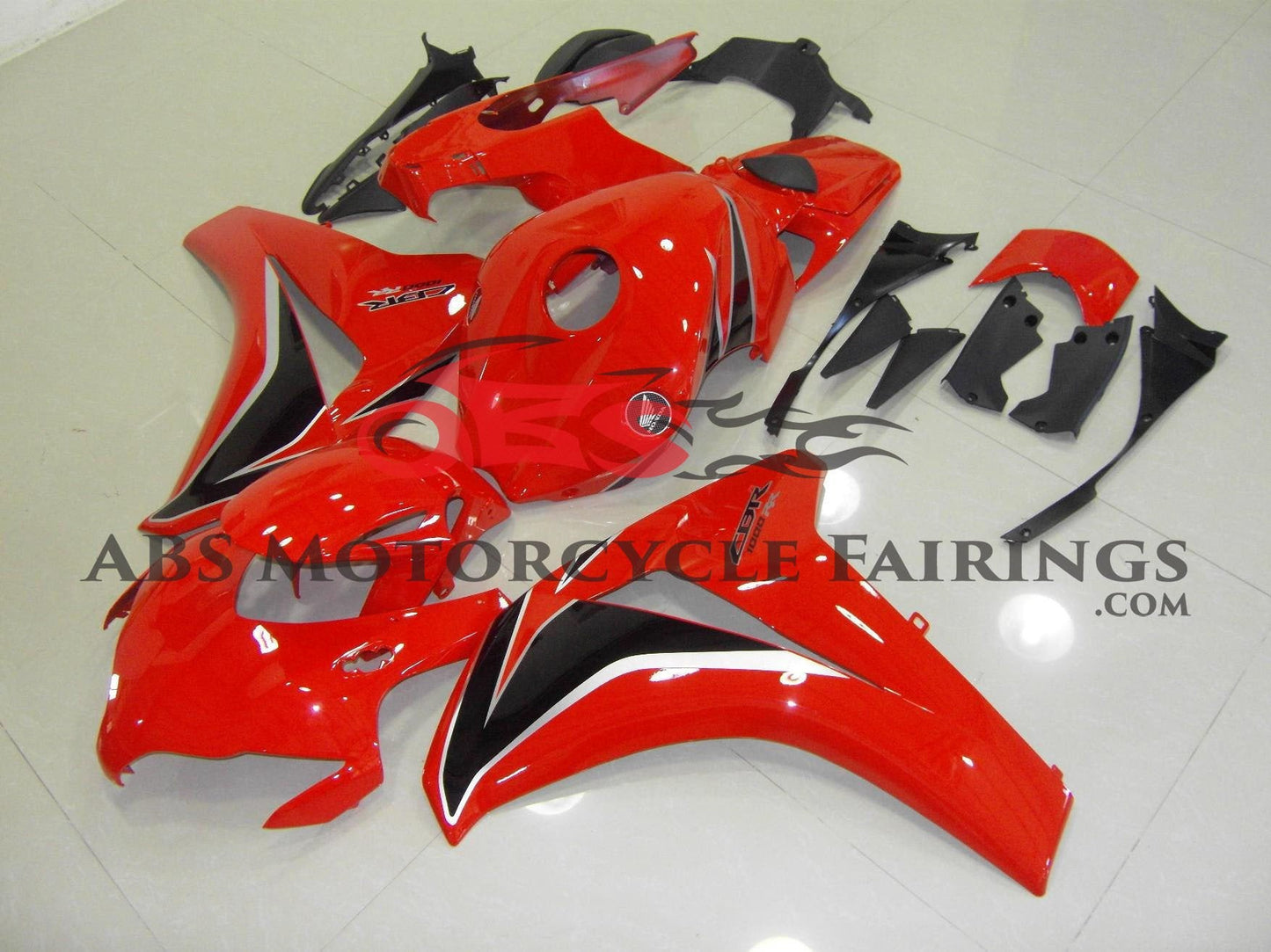 Honda CBR 1000RR Fairings (2008-2011) Red, Black, Gray at KingsMotorcycleFairings.com