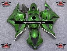 Honda CBR 600RR Fairings (2009-2012) Green, White Stripe at KingsMotorcycleFairings.com