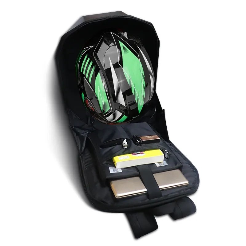 LED Hard Shell Waterproof Motorcycle Helmet Backpack is brought to you by Kings Motorcycle Fairings - KingsMotorcycleFairings.com