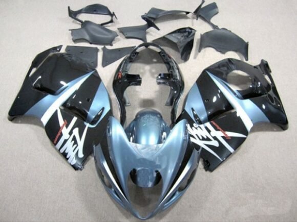 Suzuki GSXR1300 Hayabusa (1999-2007) Light Blue, Dark Blue, White & Black Fairings