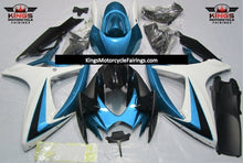 Suzuki GSXR600 (2006-2007) Light Blue, White & Black Fairings