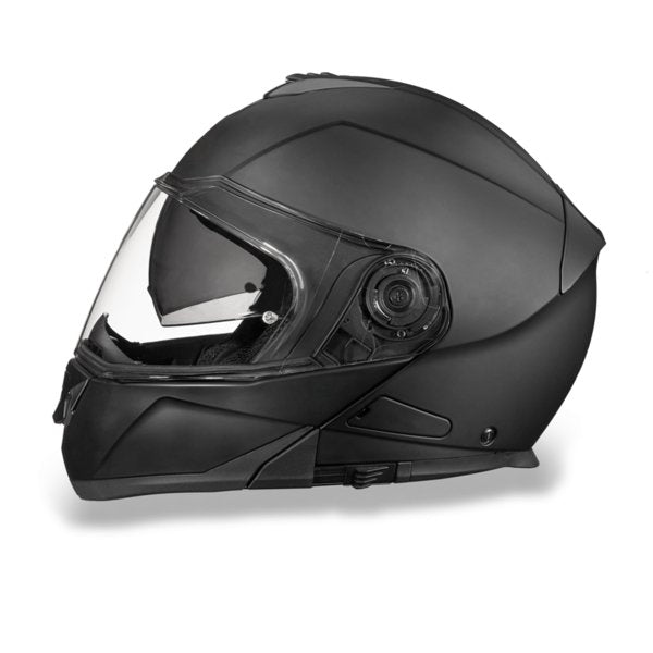 KINGS MATTE BLACK DAYTONA GLIDE MOTORCYCLE HELMET - MG1B