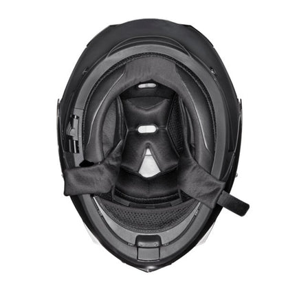 KINGS MATTE BLACK DAYTONA GLIDE MOTORCYCLE HELMET - MG1B