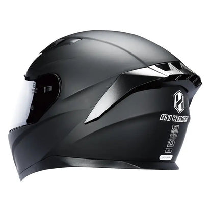 Matte Black Edge HNJ Full-Face Motorcycle Helmet is brought to you by KingsMotorcycleFairings.com