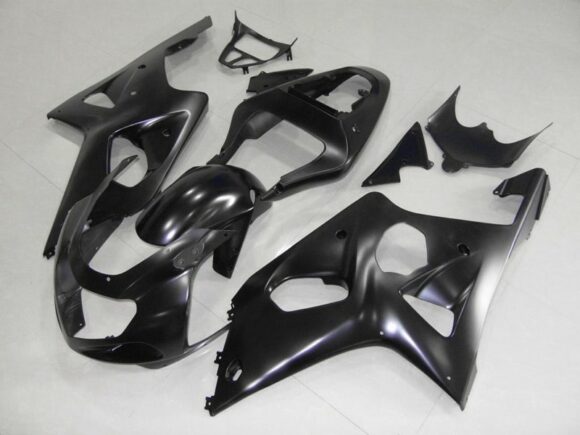 Suzuki GSXR1000 (2000-2002) Matte Black Fairings