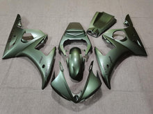 Matte Green U.S. Army Fairing Kit for a 2003 & 2004 Yamaha YZF-R6 motorcycle