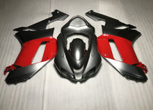 Fairing kit for a Kawasaki Ninja ZX6R 636 (2007-2008) Silver & Red