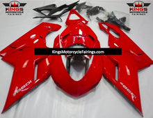 Ducati 1098 (2007-2012) Red, Black & Silver Fairings