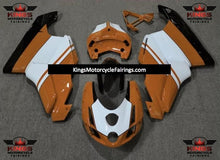 Ducati 749 Fairings (2003-2004) Orange, White, Black from KingsMotorcycleFairings.com