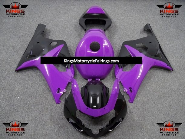 Suzuki GSXR600 (2000-2003) Purple & Black Fairings