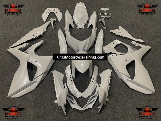Suzuki GSXR1000 (2009-2016) Pearl White Fairings