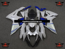 Suzuki GSXR750 (2011-2021) Pearl White & Blue Fairings