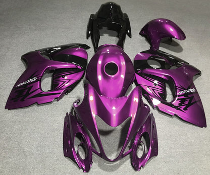 Pink and Black Fairing Kit for a 2008, 2009, 2010, 2011, 2012, 2013, 2014, 2015, 2016, 2017, 2018 & 2019 Suzuki GSX-R1300 Hayabusa motorcycle