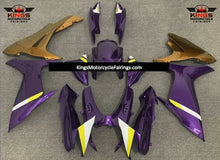 Suzuki GSXR600 (2011-2023) Purple, Gold, White & Yellow Fairings at KingsMotorcycleFairings.com