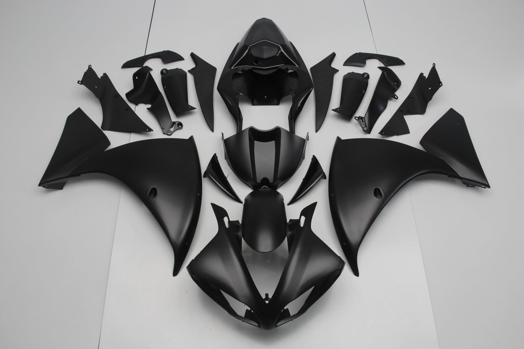 Yamaha YZF-R1 (2009-2011) All Matte Black Fairings