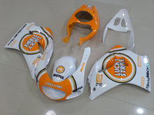 Suzuki RGV250 VJ22 Fairings (1991-1996) White, Orange Lucky Strike from KingsMotorcycleFairings.com