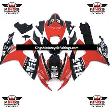 Red, Black and White Iridium Fairing Kit for a 2006 & 2007 Suzuki GSX-R750 motorcycle