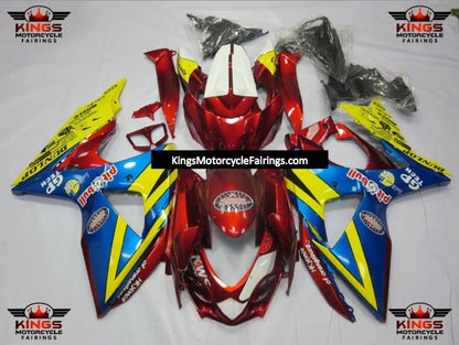 Suzuki GSXR1000 (2009-2016) Red, Blue, Yellow & White Fairings