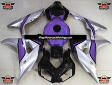 Silver, Purple and Black Fairing Kit for a 2006 & 2007 Honda CBR1000RR motorcycle