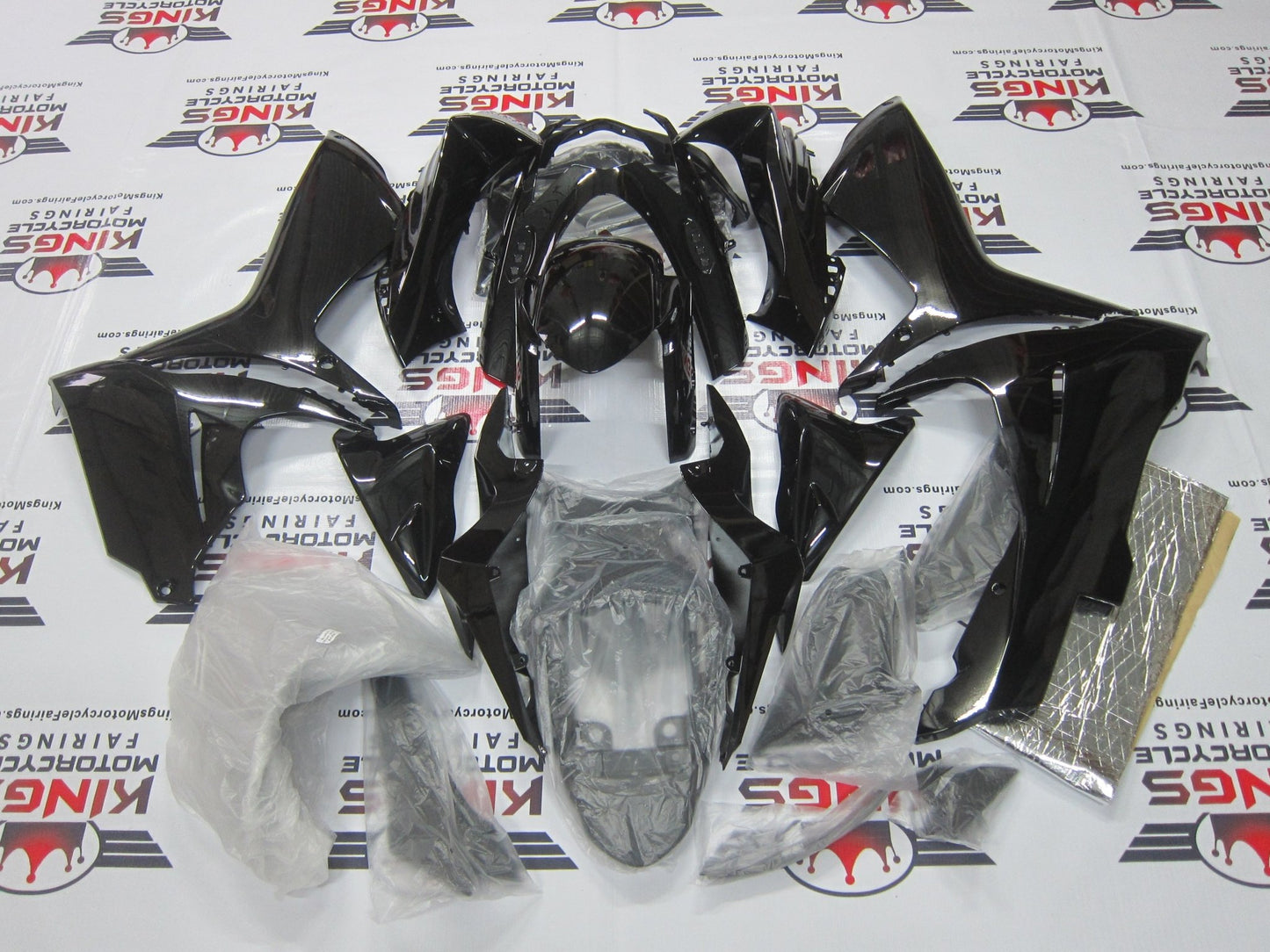 Suzuki GSX-R600 Fairings (2011-2024) Black at KingsMotorcycleFairings.com