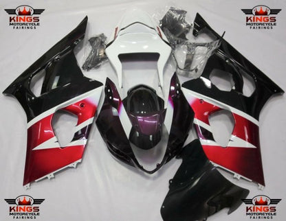 Suzuki GSXR1000 Fairings (2003-2004) Red, Purple, White, Black at KingsMotorcycleFairings.com