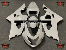 Suzuki GSXR600 Fairings (2004-2005) White from KingsMotorcycleFairings.com