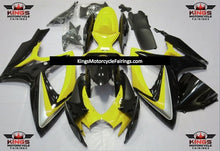 Suzuki GSXR750 Fairings (2006-2007) Yellow, Black, Silver at KingsMotorcycleFairings.com