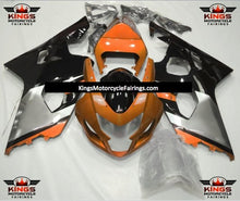 Suzuki GSXR 600 Fairings (2004-2005) Orange, Black, Silver at KingsMotorcycleFairings.com