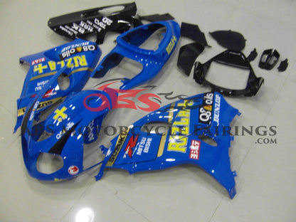 Blue Rizla Fairing Kit for a 1998, 1999, 2000, 2001, 2002 & 2003 Suzuki TL1000R motorcycle