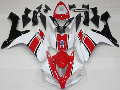 Yamaha R1 Fairings (2007-2008) Gloss White, Black, Red from KingsMotorcycleFairings.com