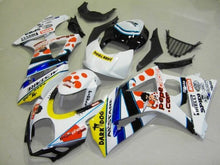 White Dark Dog Fairing Kit for a 2007 & 2008 Suzuki GSX-R1000 motorcycle