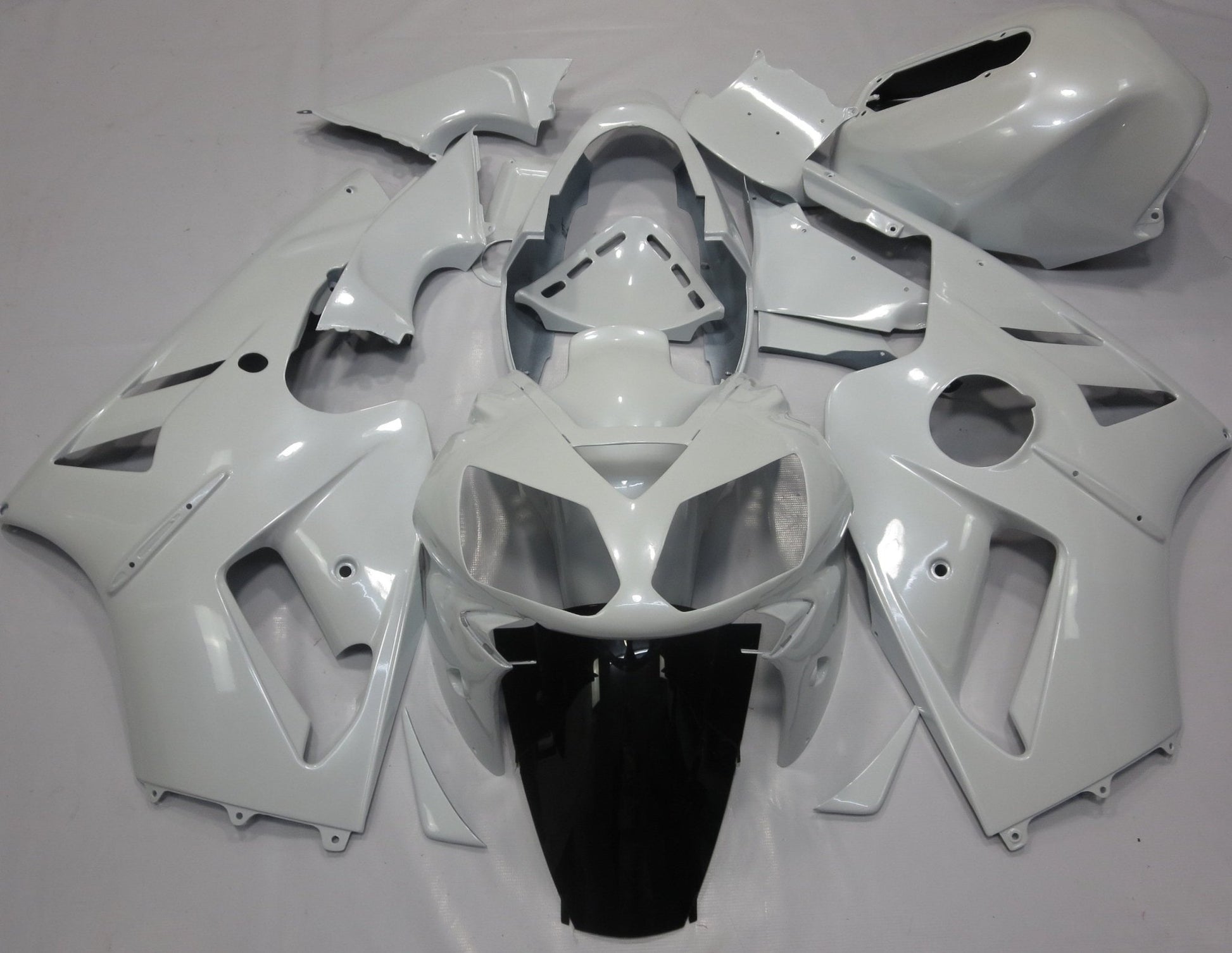 Kawasaki ZX12R (2000-2001) White Fairings