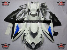 Suzuki GSXR750 (2008-2010) White, Black & Blue Fairings