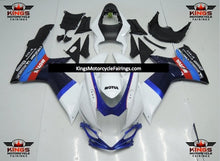 Suzuki GSXR600 (2011-2023) White, Blue, Red & Black Motul Fairings