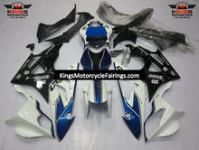 BMW S1000RR (2017-2018) White, Dark Blue & Black Fairings
