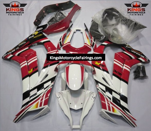Fairing Kit for a Kawasaki Ninja ZX10R (2011-2015) White, Red, Black & Yellow