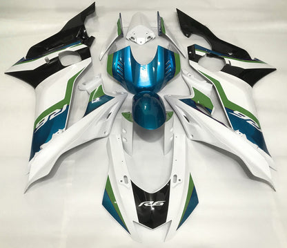 YAMAHA R6 Fairings (2017-2022) White, Light Blue, Green, Black at KingsMotorcycleFairings.com