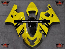 Suzuki GSXR750 (2004-2005) Yellow & Black Fairings