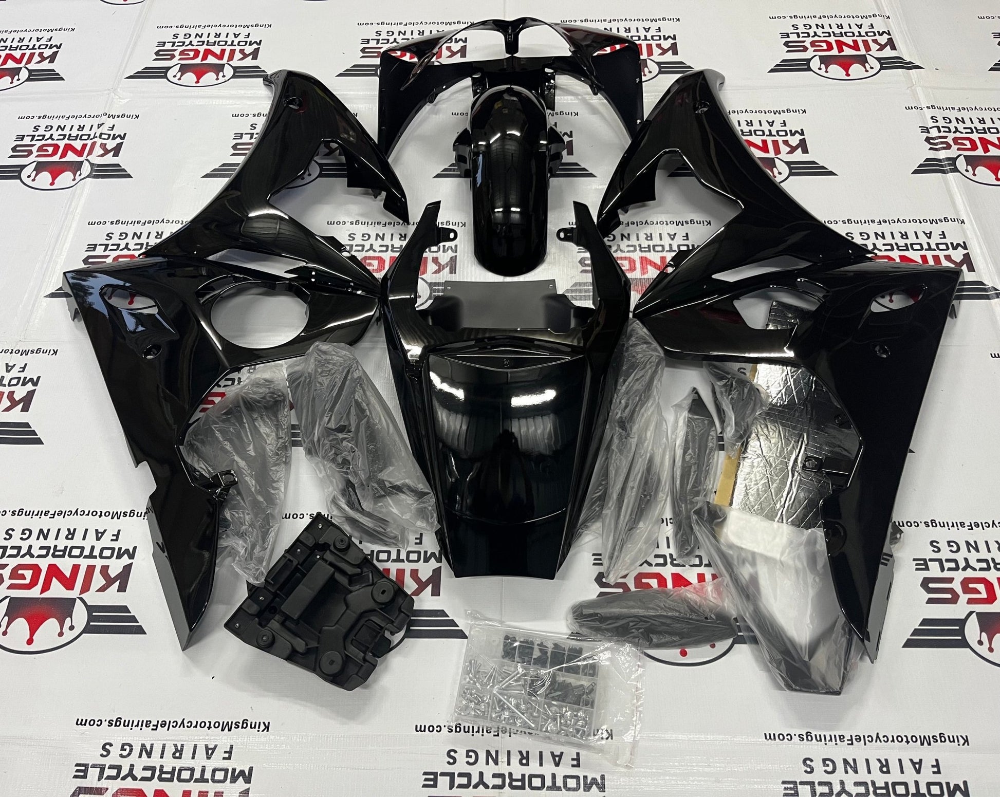 Yamaha YZF-R6 (2003-2004) Black Fairings at KingsMotorcycleFairings.com