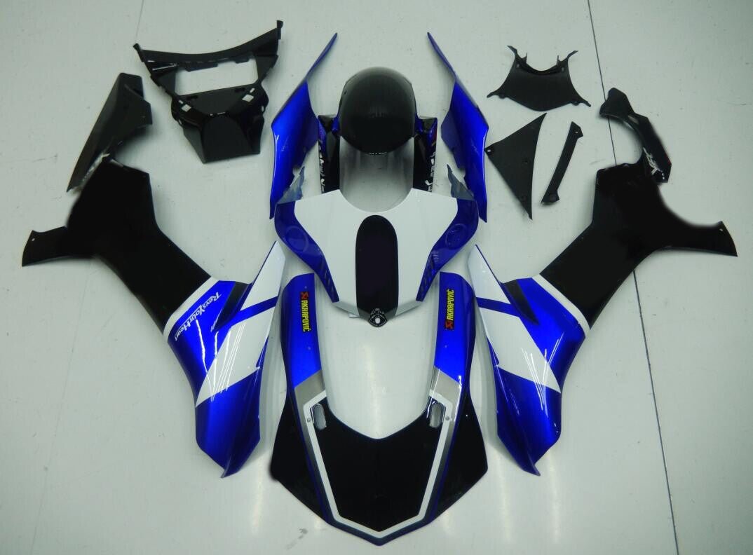 Yamaha YZF-R1 Fairings (2020-2025) Black, Blue, White at KingsMotorcycleFairings.com