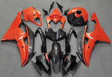 Yamaha YZF-R6 Fairings (2008-2016) Faux Carbon Fiber, Orange at KingsMotorcycleFairings.com