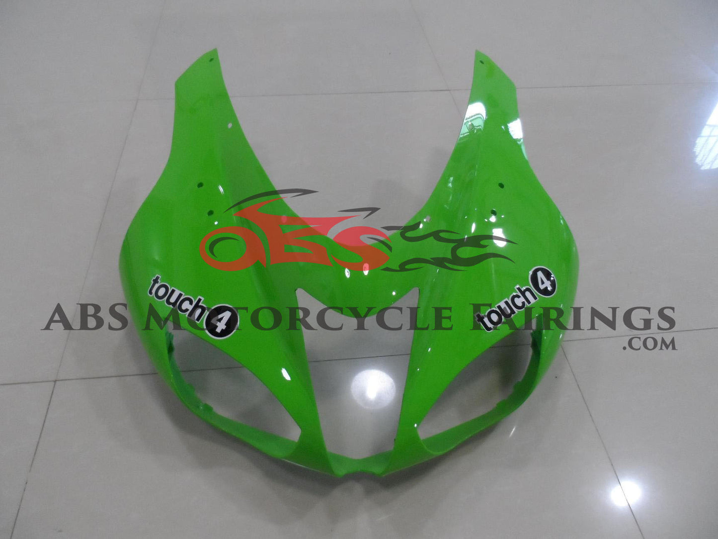 Kawasaki Ninja ZX6R 636 (2007-2008) Green, Black & White Fairings