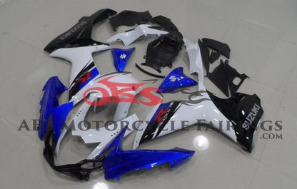 Suzuki GSXR750 (2011-2023) Blue, White & Black Fairings